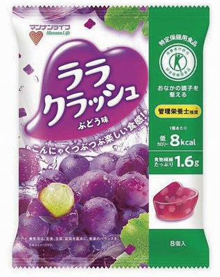 ララクラッシュぶどう味
