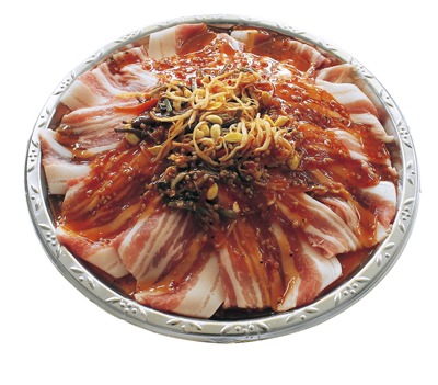 豚肉ビビンバ(『とかち桃花豚』豚肩肉使用)