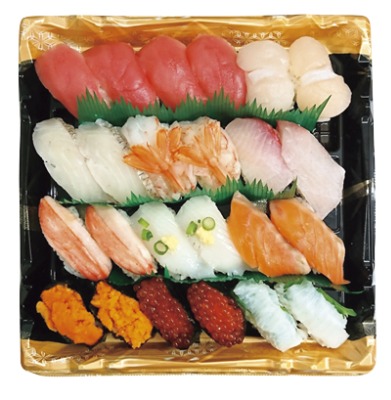 お魚屋さんの生寿司