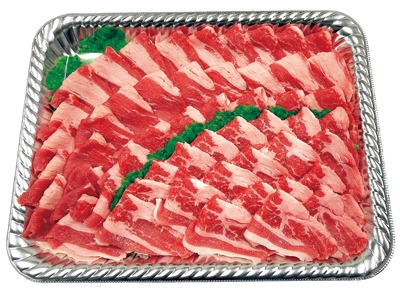牛カルビ焼肉用(ミスジ/乱切り)
