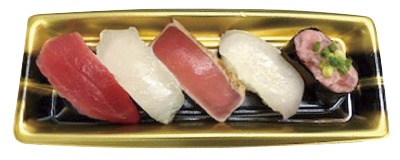 5種のまぐろづくし寿司