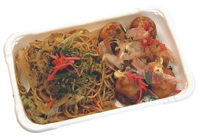 ソース焼きそば・たこ焼きセット