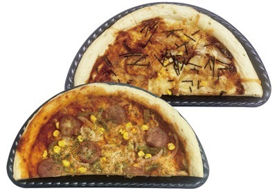 当店手造りピザミックス・テリヤキ