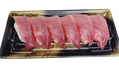 魚屋の寿司卸したて生本まぐろ寿司