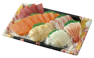 サーモンたっぷり刺身盛合せ