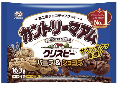 カントリーマアムクリスピー バニラ＆ショコラ