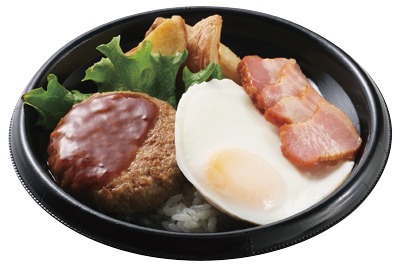 チーズインハンバーグ丼