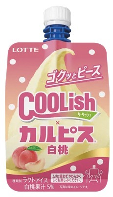 クーリッシュ×カルピス白桃