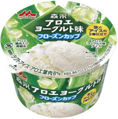 アロエヨーグルト味フローズンカップ