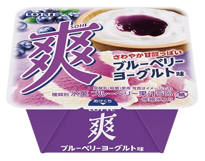 爽 ブルーベリーヨーグルト味