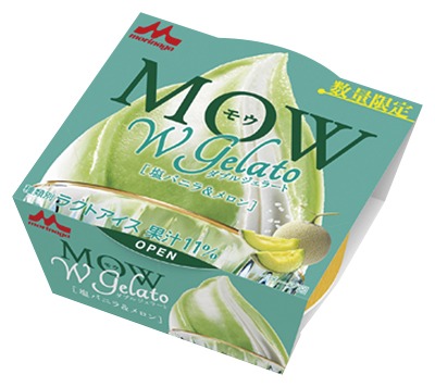 MOWダブルジェラート塩バニラ＆メロン