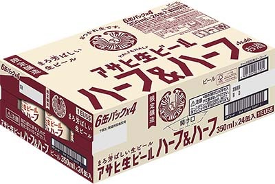 生ビールハーフ＆ハーフ