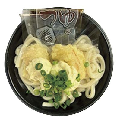 鶏天うどん(レモンタルタル)