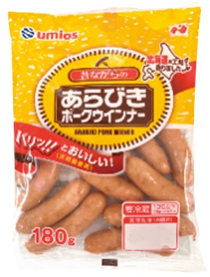 昔ながらのあらびきポークウインナー