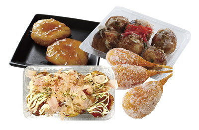 ●たこ焼き●いももち●アメリカンドッグ●ミニお好み焼きなど