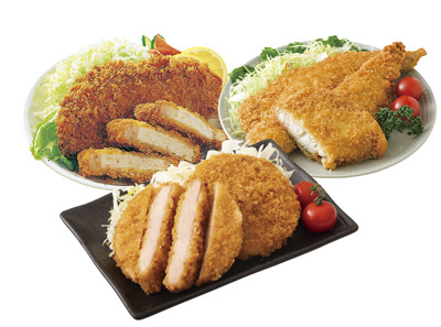 揚物各種（ロースとんかつ・ホッケフライ・ハムカツなど）