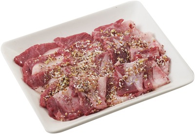 味付交雑牛切り落とし焼肉用(解凍)レモンスパイス付き/250ｇ