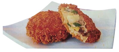 野菜炒めコロッケ