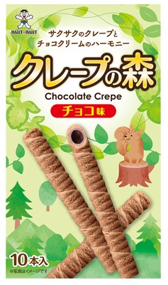クレープの森 チョコ味