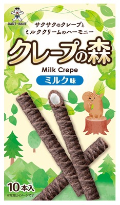 クレープの森 ミルク味