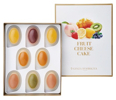 銀座フルーツチーズケーキ