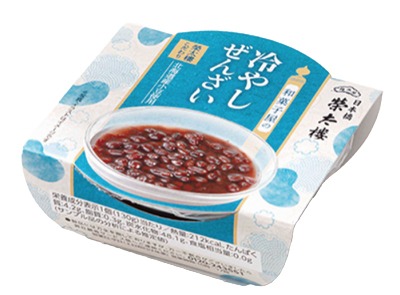 和菓子屋の冷やしぜんざい
