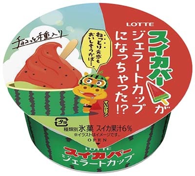 スイカバージェラートカップ