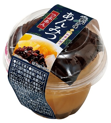 和菓子屋のあんみつつぶあん