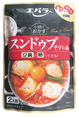 小鍋でおかずスンドゥブチゲの素