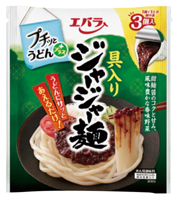 プチッとうどん プラス具入りジャージャー麺