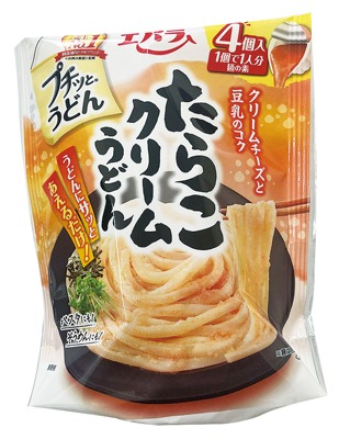 プチッとうどん たらこクリームうどん