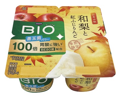 ビオ和梨と紅ふじりんご