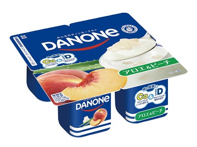 ダノンヨーグルト アロエ＆ピーチ