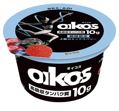 オイコス高吸収タンパク質 4種のミックスベリー