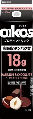 オイコスプロテインドリンク ヘーゼルナッツ＆チョコ風味