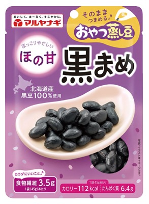 おやつ蒸し豆 ほの甘蒸し黒豆