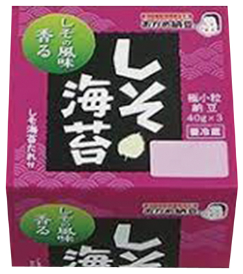 しそ海苔納豆