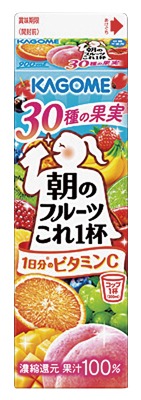 朝のフルーツこれ一杯