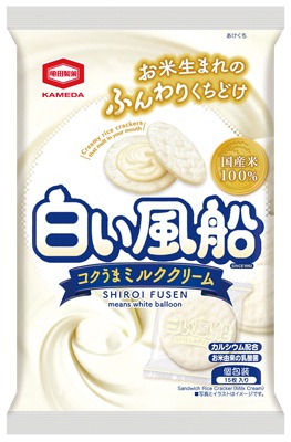 白い風船コクうまミルククリーム