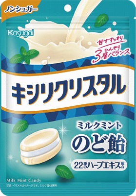 キシリクリスタル ミルクミントのど飴