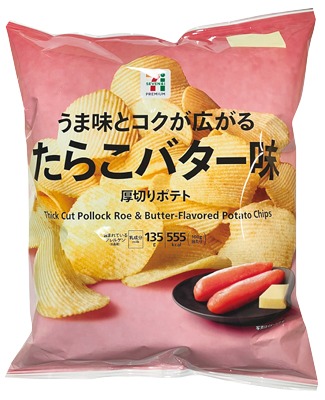 厚切りポテト たらこバター味