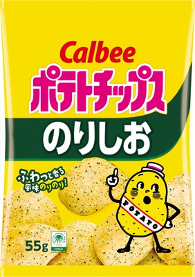 ポテトチップスのりしお