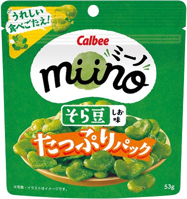 miinoそら豆しお味たっぷりパック