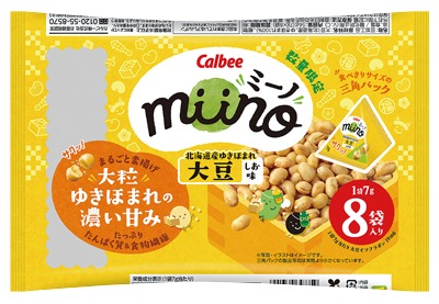 miino三角パック 大豆しお味