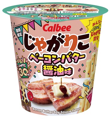 じゃがりこ ベーコンバター 醤油味