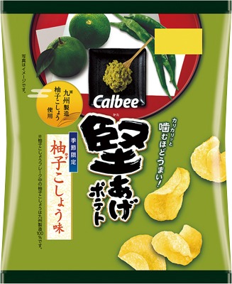 堅あげポテト 柚子こしょう味