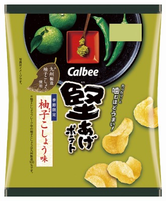 堅あげポテト柚子こしょう味