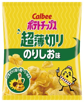 ポテトチップス 超薄切りのりしお味