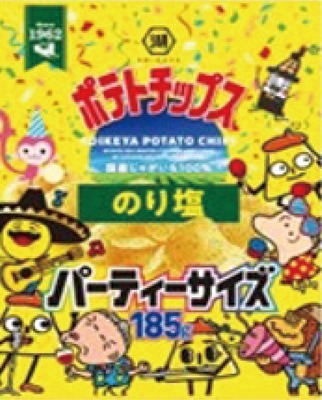 パーティーサイズ ポテトチップス のり塩