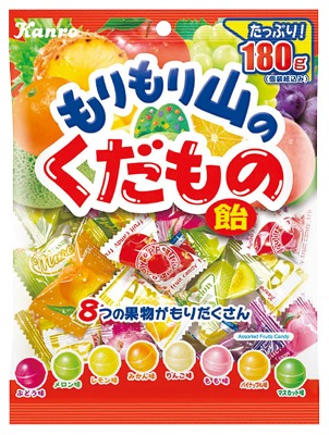 もりもり山のくだもの飴